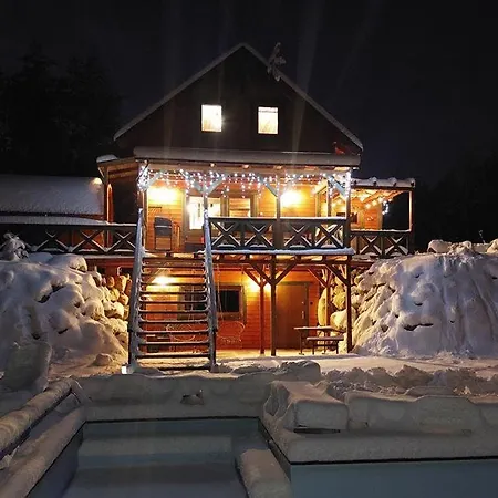 בית נופש Caloroczny Rysiowka Na Kaszubach Z Basenem Bania Sauna Bilardem Na Wylacznosc - Ostrowite Lesna Dolina