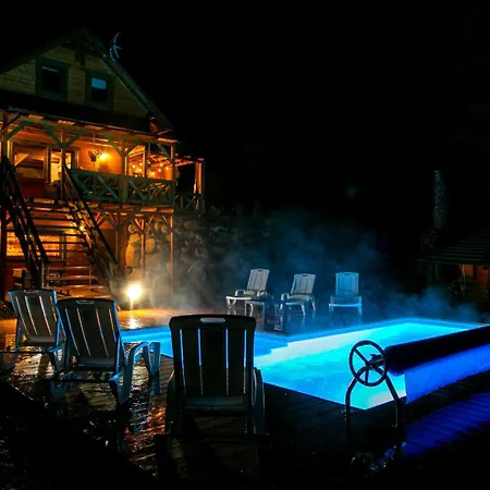 בית נופש Caloroczny Rysiowka Na Kaszubach Z Basenem Bania Sauna Bilardem Na Wylacznosc - Ostrowite Lesna Dolina *