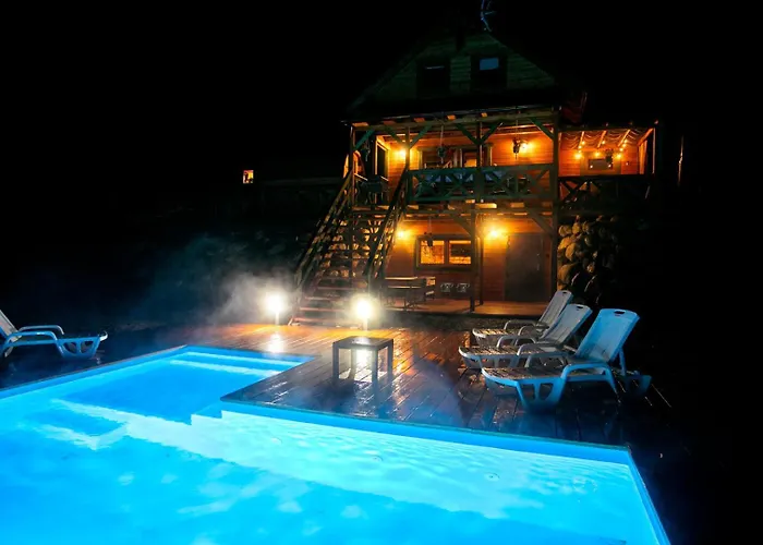 Caloroczny Rysiowka Na Kaszubach Z Basenem Bania Sauna Bilardem Na Wylacznosc - Ostrowite Lesna Dolina Prázdninový dům