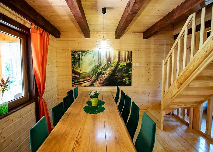 Prázdninový dům Caloroczny Rysiowka Na Kaszubach Z Basenem Bania Sauna Bilardem Na Wylacznosc - Ostrowite Lesna Dolina *