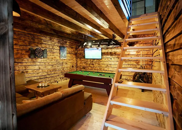 Prázdninový dům Caloroczny Rysiowka Na Kaszubach Z Basenem Bania Sauna Bilardem Na Wylacznosc - Ostrowite Lesna Dolina